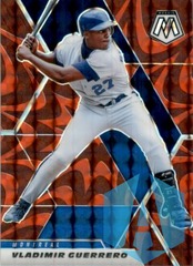 2021 Panini Mosaic Mosaic Reactive Red Vladimir Guerrero Montreal Expos #174